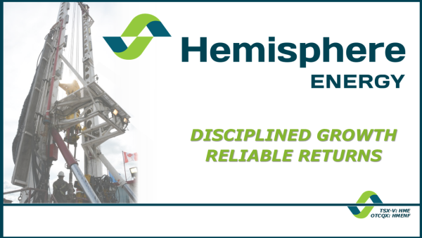 Hemisphere Energy 2026 Presentation Image