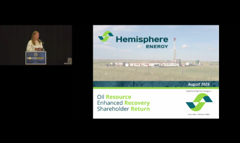 Screenshot from the conference webcast.